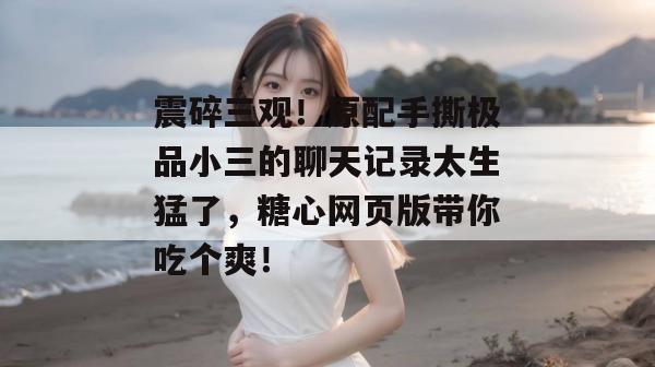 震碎三观！原配手撕极品小三的聊天记录太生猛了，糖心网页版带你吃个爽！